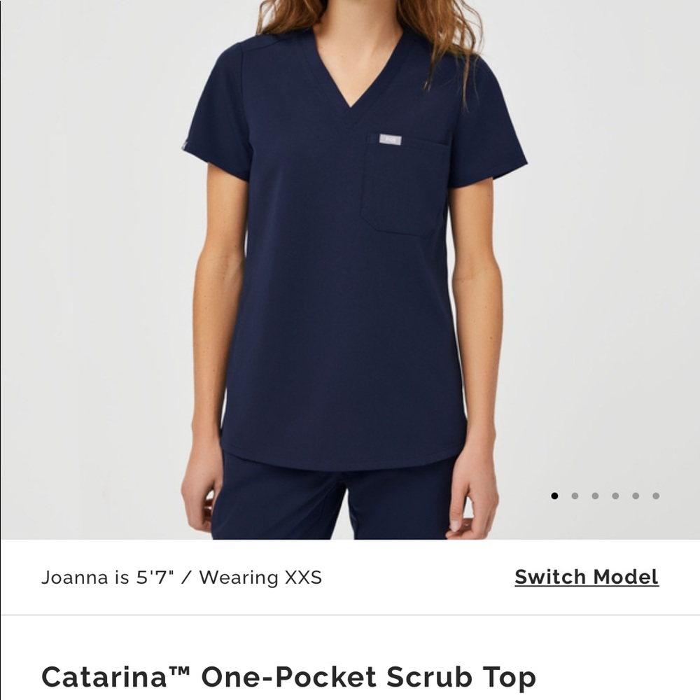 Figs One Pocket Scrub Top